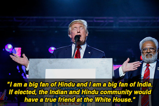 Illustration for article titled Hindus for Trump